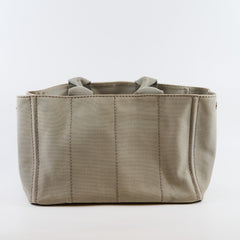 Prada Canapa Medium Grey Tote