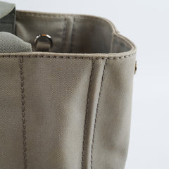 Prada Canapa Medium Grey Tote