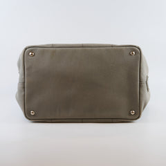 Prada Canapa Medium Grey Tote