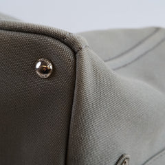 Prada Canapa Medium Grey Tote