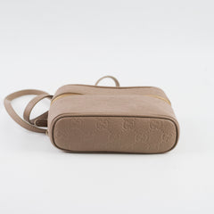 Gucci GG Emblem Mini Vanity Bag