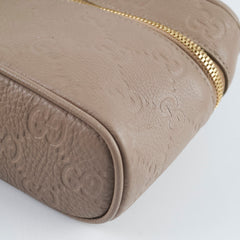 Gucci GG Emblem Mini Vanity Bag