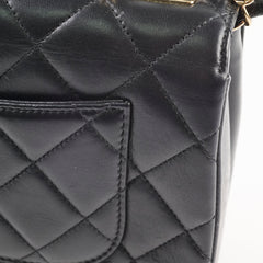 Chanel Small Trendy CC Lambskin Black Series 30 Hold