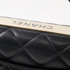 Chanel Small Trendy CC Lambskin Black Series 30 Hold