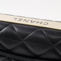 Chanel Small Trendy CC Lambskin Black Series 30 Hold