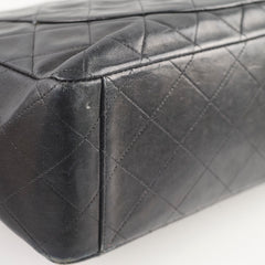 Chanel Vintage Maxi Flap 24K Lambskin Black