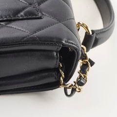 Chanel Small Trendy CC Lambskin Black Series 30 Hold