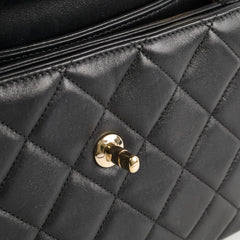 Chanel Small Trendy CC Lambskin Black Series 30 Hold