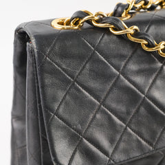 Chanel Vintage Maxi Flap 24K Lambskin Black