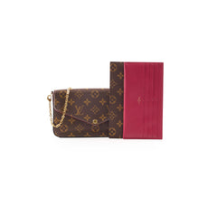 Louis Vuitton Pochette Felicie Monogram (with inserts)