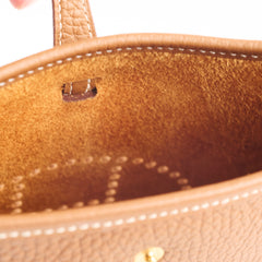 Hermes Mini Evelyn TPM Gold B Stamp 2023