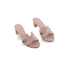 Hemes Oasis Sandals Rose Porcelaine Size 37.5