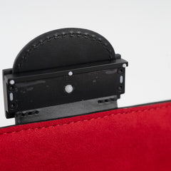 Louis Vuitton Lace Dauphine Chain Bag Black/Red