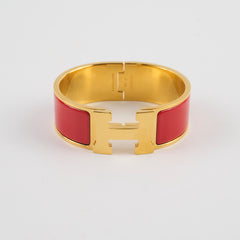 Hermes Clic Clac H Bracelet PM Orange