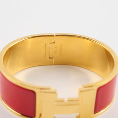 Hermes Clic Clac H Bracelet PM Orange