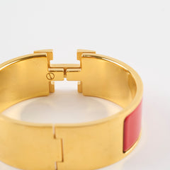 Hermes Clic Clac H Bracelet PM Orange