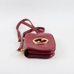 Gucci Blondie Mini Shoulder Bag Dark Red