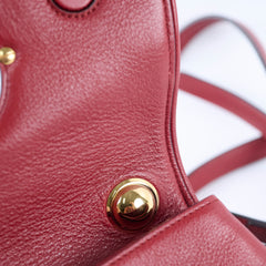 Gucci Blondie Mini Shoulder Bag Dark Red