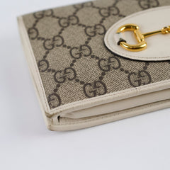 Gucci 1955 Horsebit Wallet On Chain GG Supreme