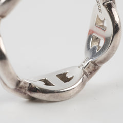 Hermes Chaine D'ancre Enchainee Ring Small Model Size 53