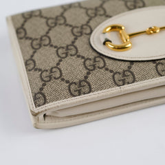 Gucci 1955 Horsebit Wallet On Chain GG Supreme
