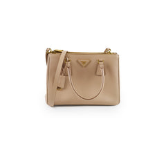 Prada Galleria Saffiano Medium Tote Beige