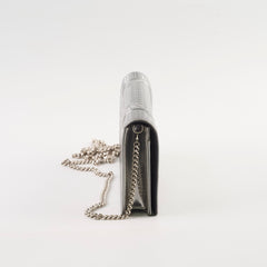 Dior Diorama Wallet On Chain WOC Silver