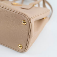 Prada Galleria Saffiano Medium Tote Beige