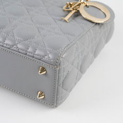 Christian Dior Small Lady Dior Grey