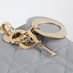 Christian Dior Small Lady Dior Grey