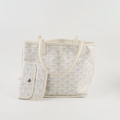 Goyard Mini Anjou White