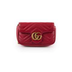 Gucci Supermini Marmont Red