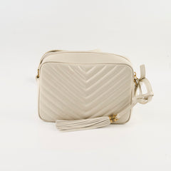 Saint Laurent Lou Camera Bag Ivory white