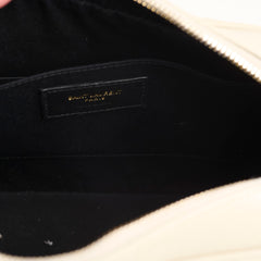 Saint Laurent Lou Camera Bag Ivory white