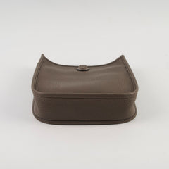 Hermes Mini Evelyne Clemence Gris Meyer - Stamp D