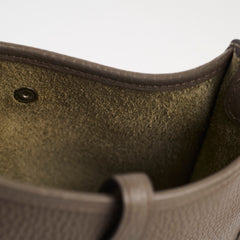 Hermes Mini Evelyne Clemence Gris Meyer - Stamp D