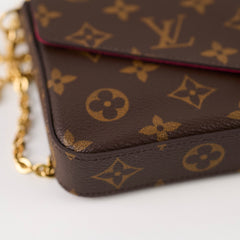 Louis Vuitton Canvas Pochette Félicie Monogram