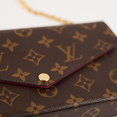 Louis Vuitton Canvas Pochette Félicie Monogram