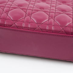 Christian Dior Small Lady Dior Magenta