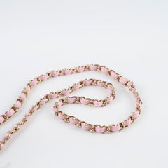 Chanel Lambskin Mini Square Light Pink Microchipped