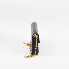 Louis Vuitton Pochette Felicie Empreinte Leather Black