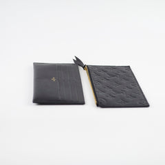 Louis Vuitton Pochette Felicie Empreinte Leather Black