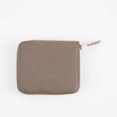Hermes Silk'In Compact Wallet Etain