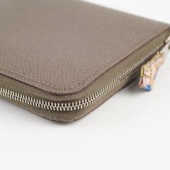 Hermes Silk'In Compact Wallet Etain