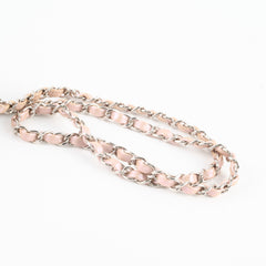 Chanel Mini Rectangular Chevron Caviar Rose Gold Iridescent