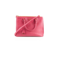Prada Large Galleria Saffiano Leather Bag Pink