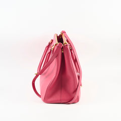 Prada Large Galleria Saffiano Leather Bag Pink