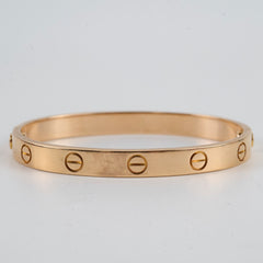 Cartier Classic Love Bracelet Size 16 Rose Pink Gold