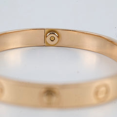 Cartier Classic Love Bracelet Size 16 Rose Pink Gold