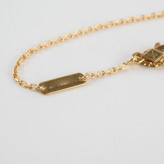 Van Cleef & Arpels Vintage Alhambra Guilloche Necklace Yellow Gold 2023